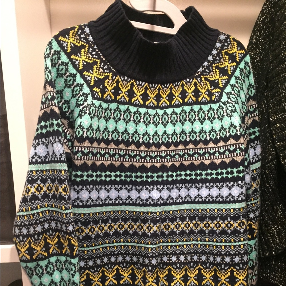 Ski sweater great colors